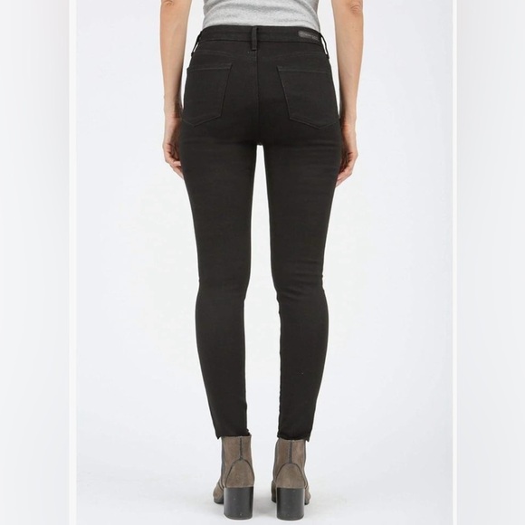 🦋 Faux LEATHER pants skinny Jeans METALLIC black ARTICLES OF SOCIETY SZ 25 NWOT - Picture 2 of 8